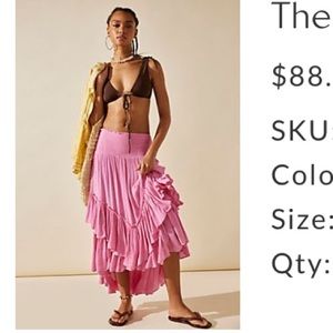 Light Pink Convertible Skirt/Dress